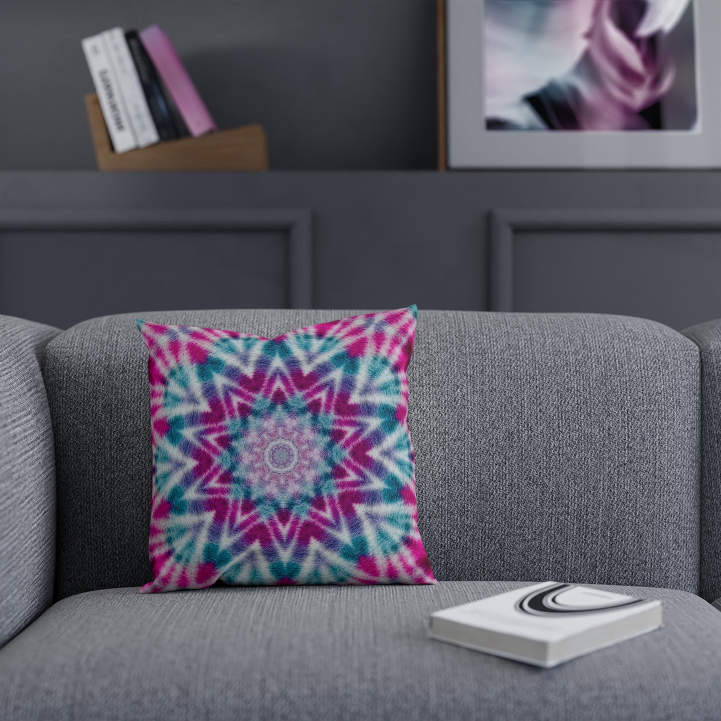 ULTRAVIOL3T Cymatic Print Cushion