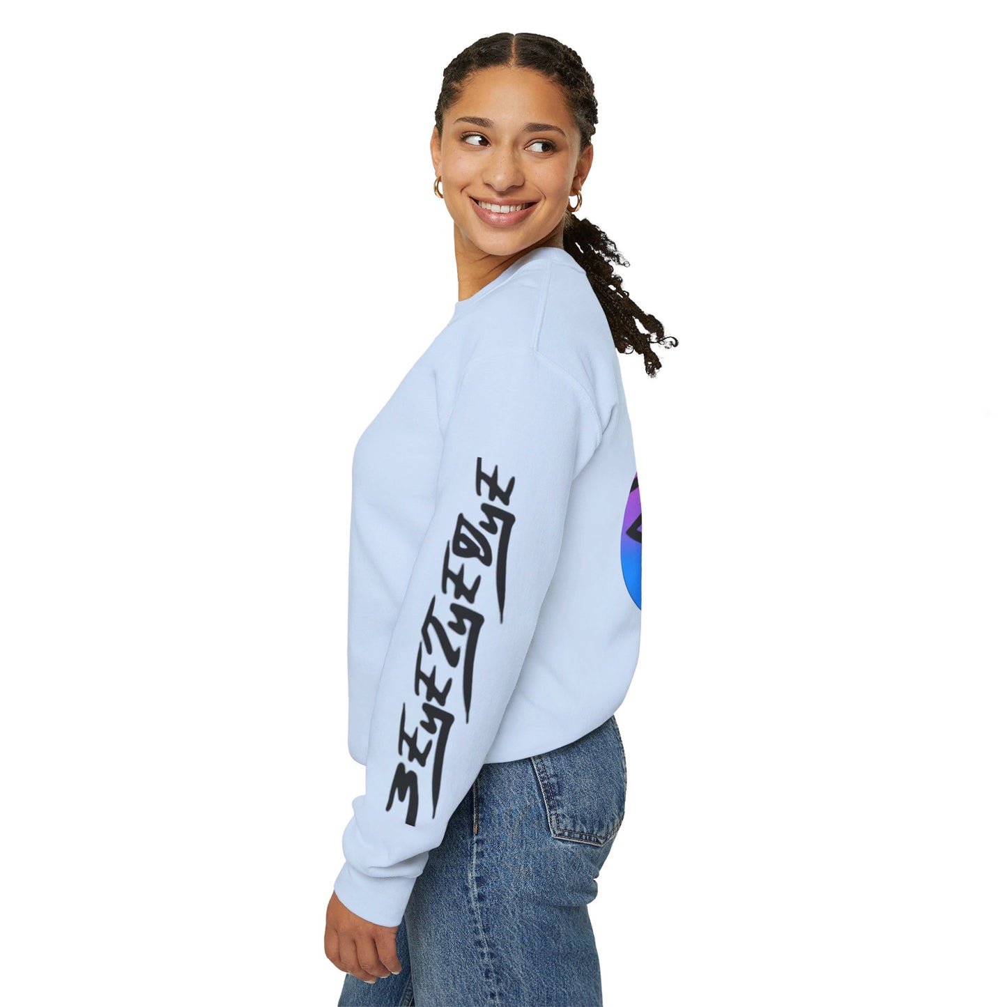 Women's 3ETD Logo Print Crewneck Sweatshirt