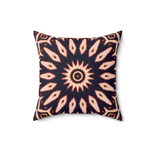 "E-CLPS 2" Cymatic Print Square Cushion