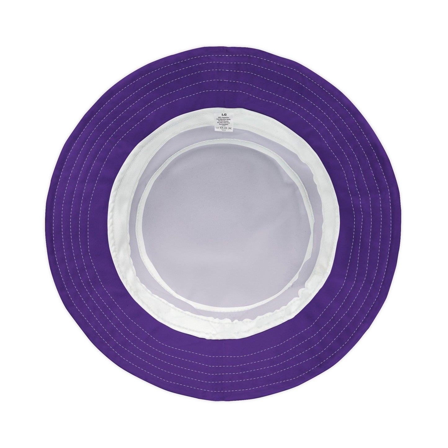 3ETD Logo Prt Bucket Hat (Purple)