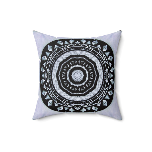 "MAYA" Cymatic Print Square Cushion