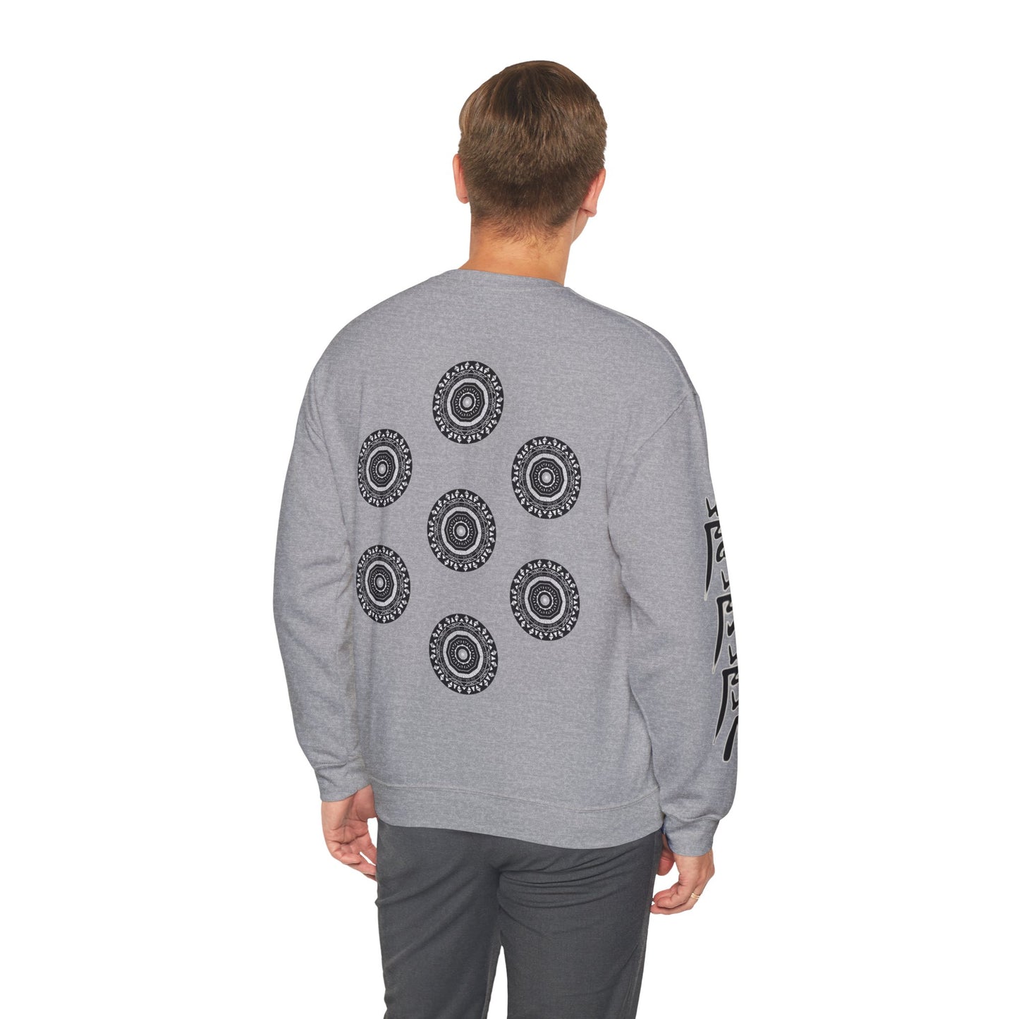 Men's 3ETD Cymatic Print Crewneck (MAYA)
