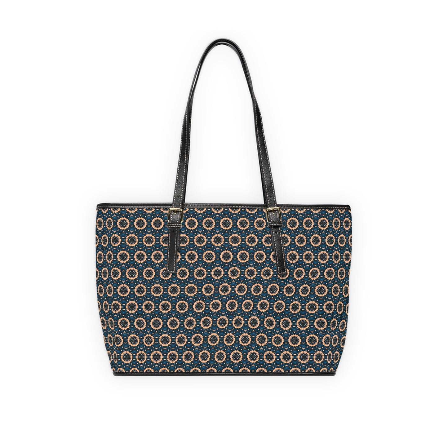 BLKSUN Cymatic Aop Pu Leather Shoulder Bag