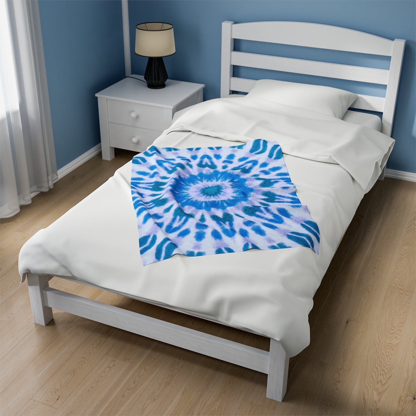 E-VEIL EYE Cymatic Velveteen Blanket