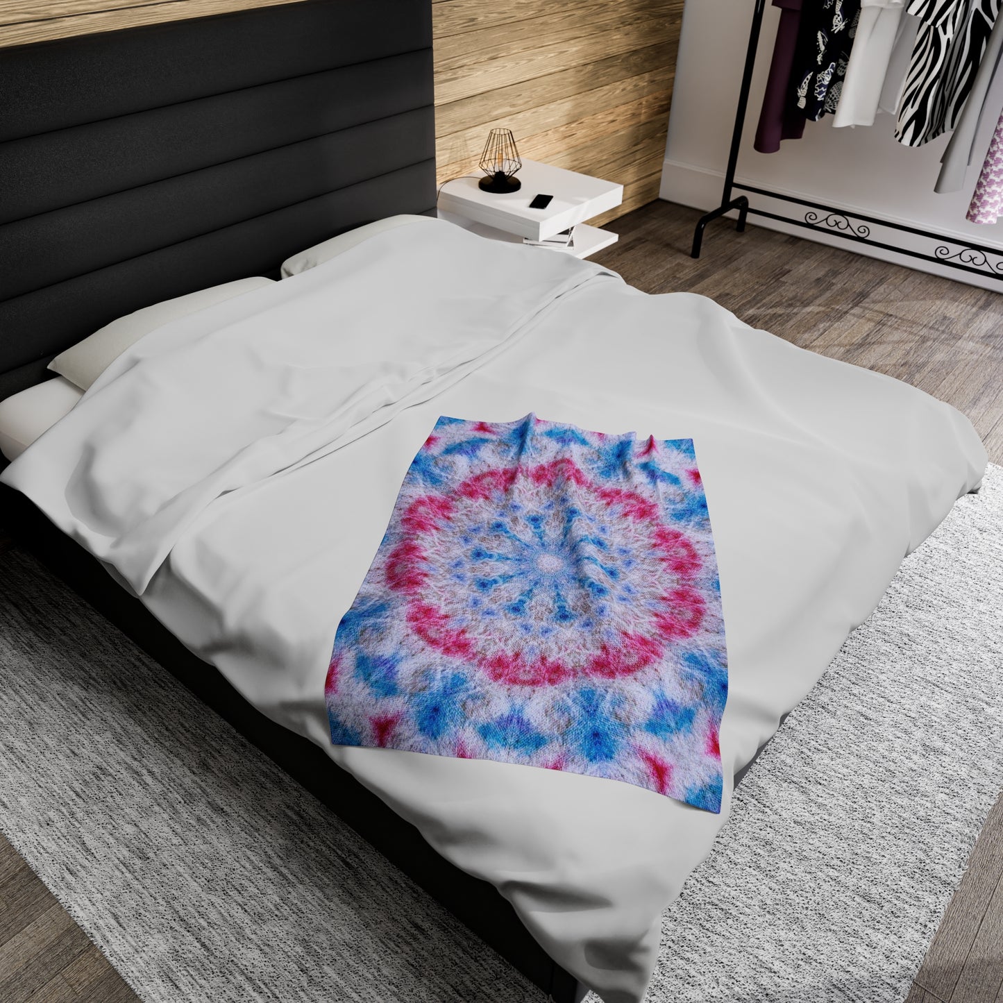 ASCNTN Cymatic Velveteen Blanket