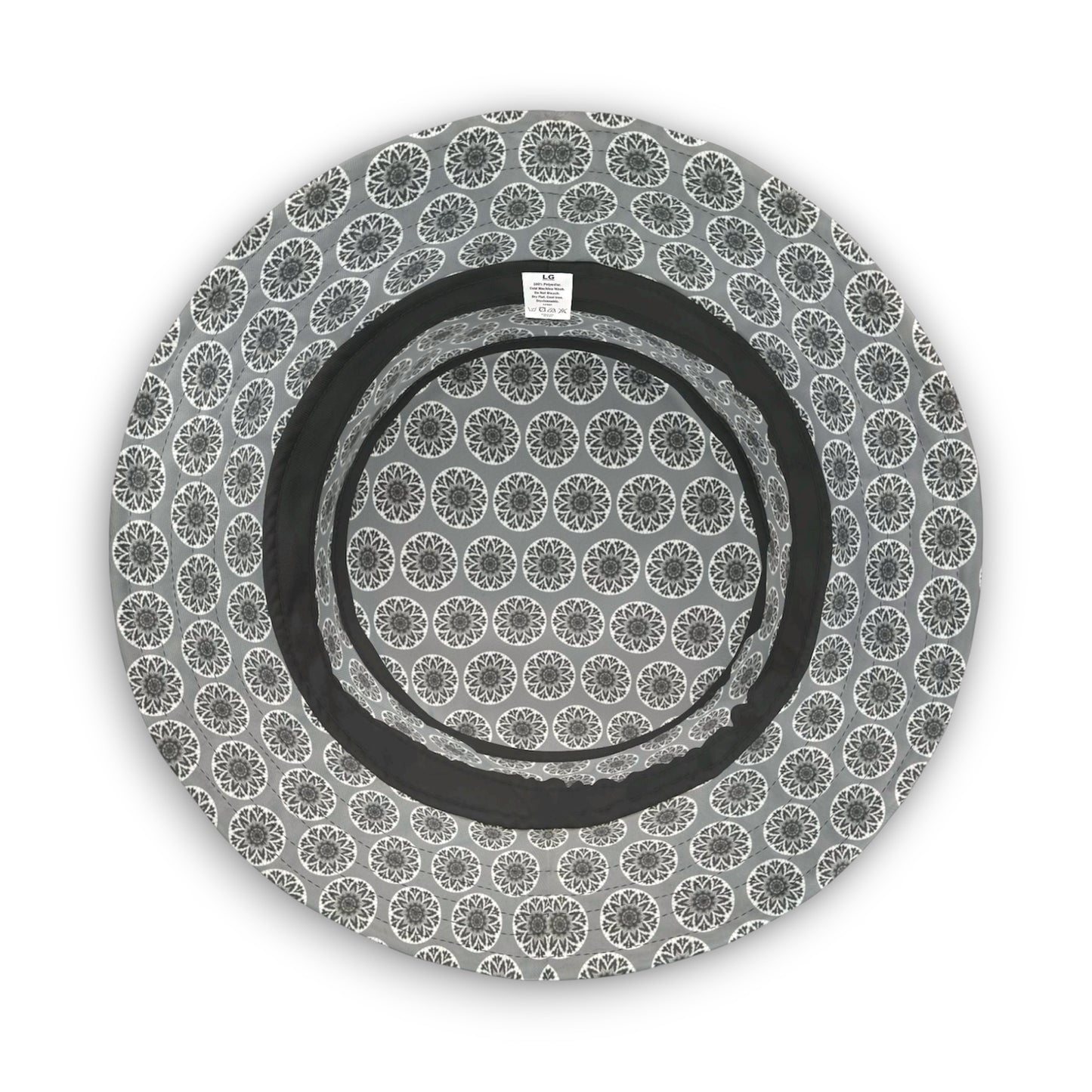 GETA Cymatic AOP Bucket Hat (Grey)