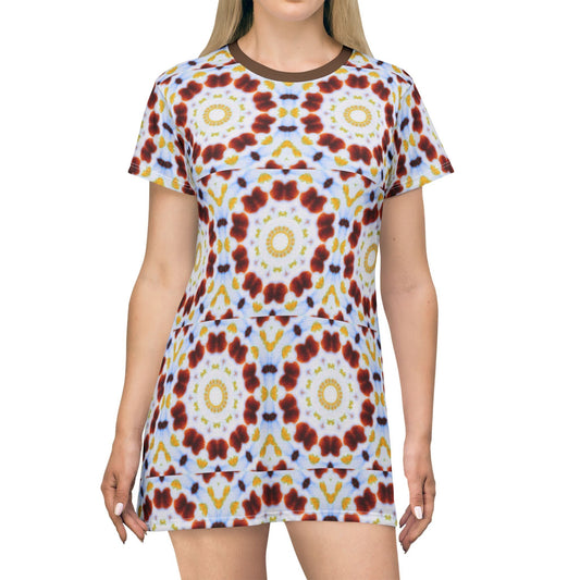 Women's "MOSAiC" T-Shirt Dress