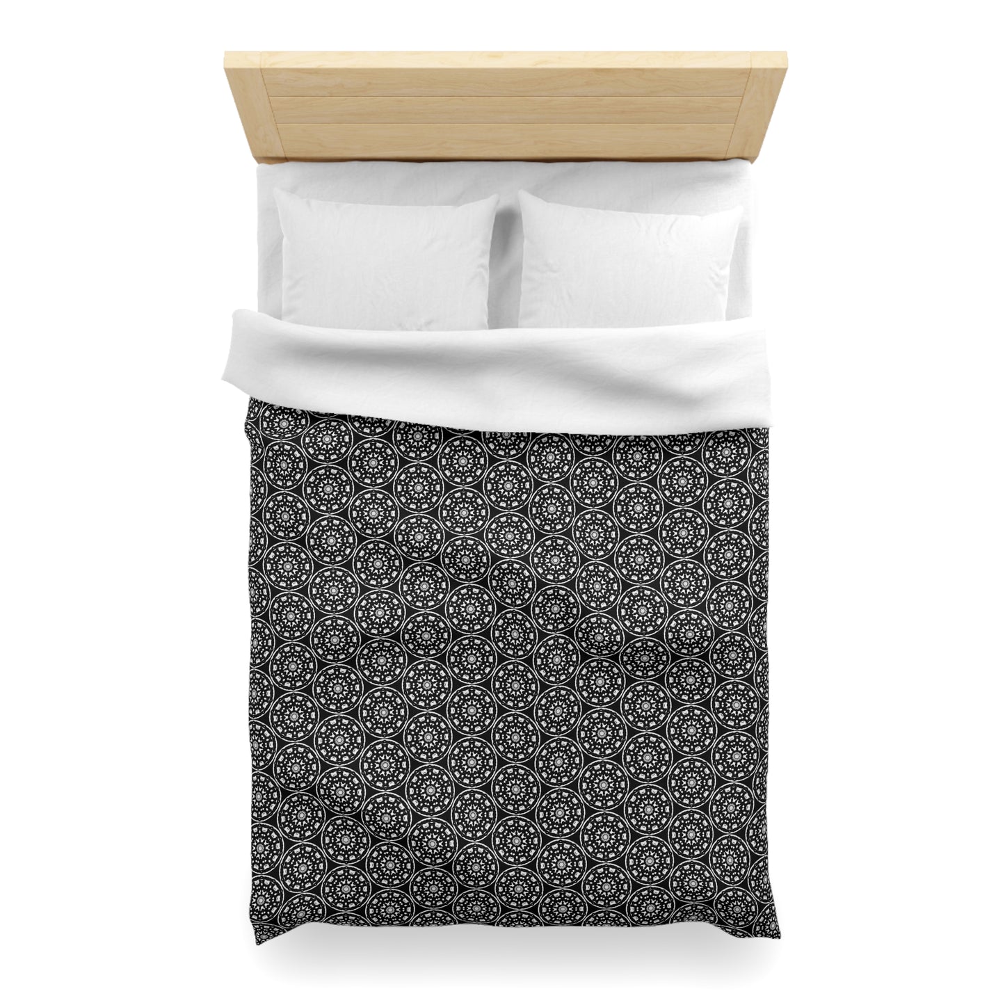 "STMPUNK" Cymatic Duvet Cover (Black) - Housewarming