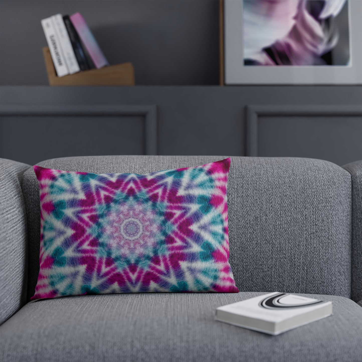 ULTRAVIOL3T Cymatic Print Cushion
