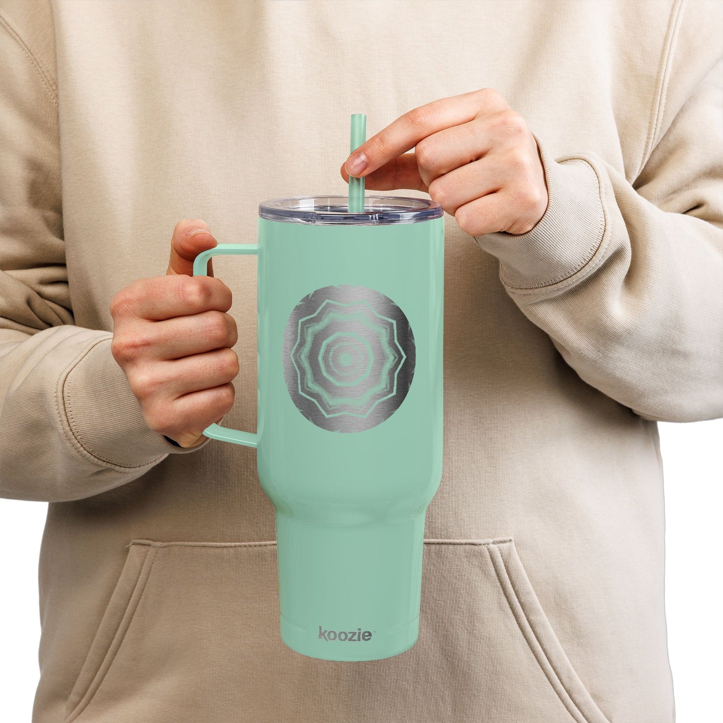 "417" Insulated Tumbler with Lid, 1.2L (Engraving)