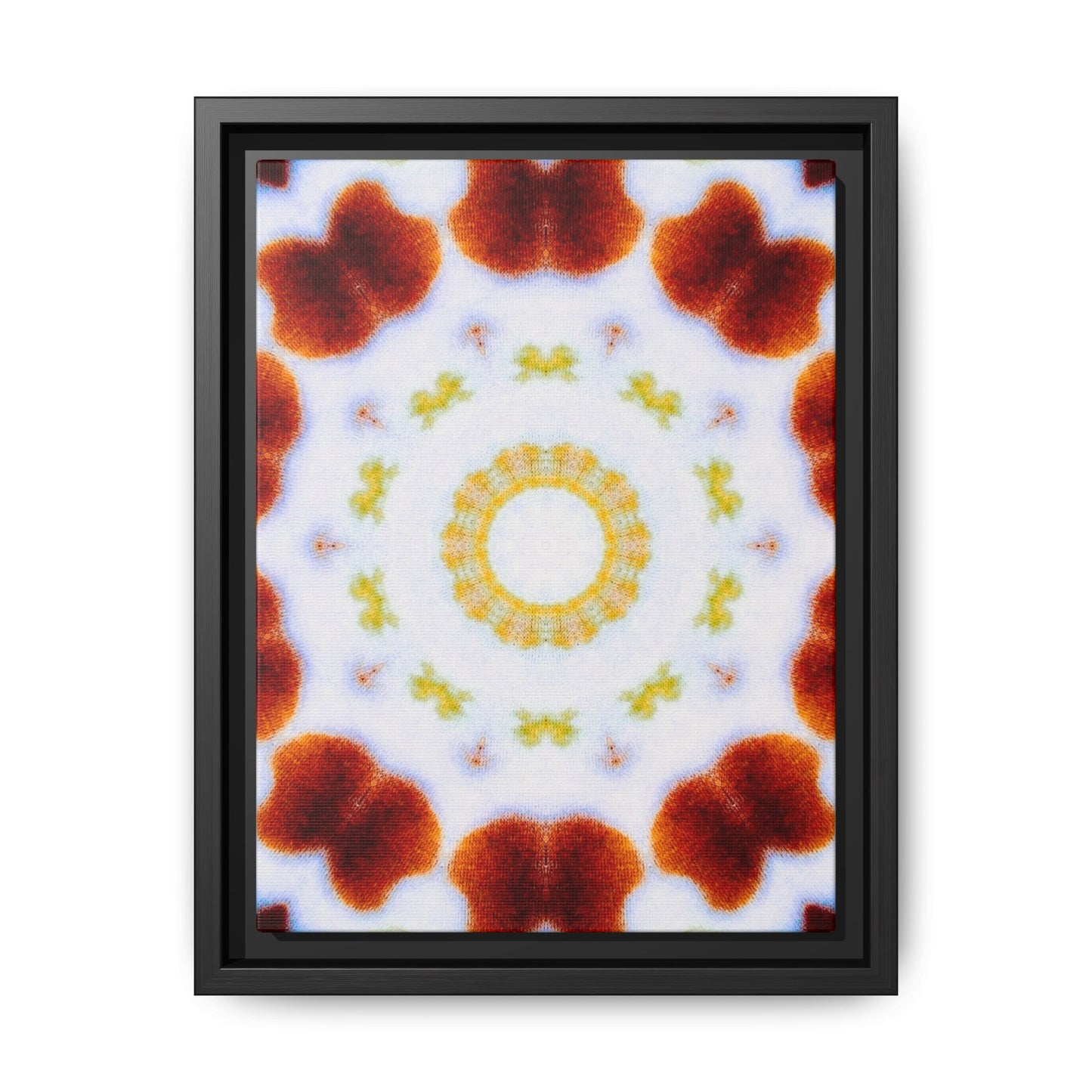 MOSAIC Matte Canvas, Black Frame
