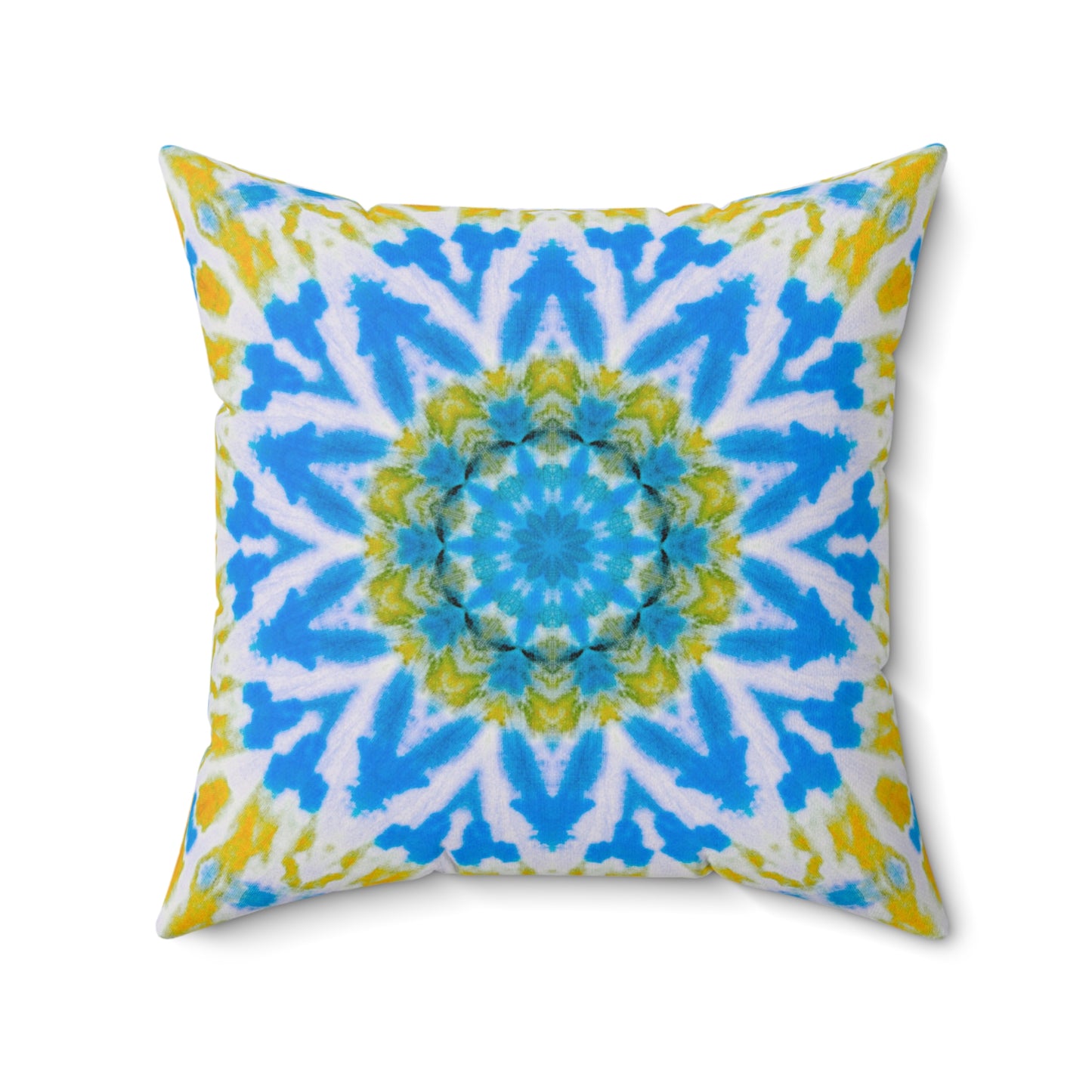 "GETA" Cymatic Print Square Cushion