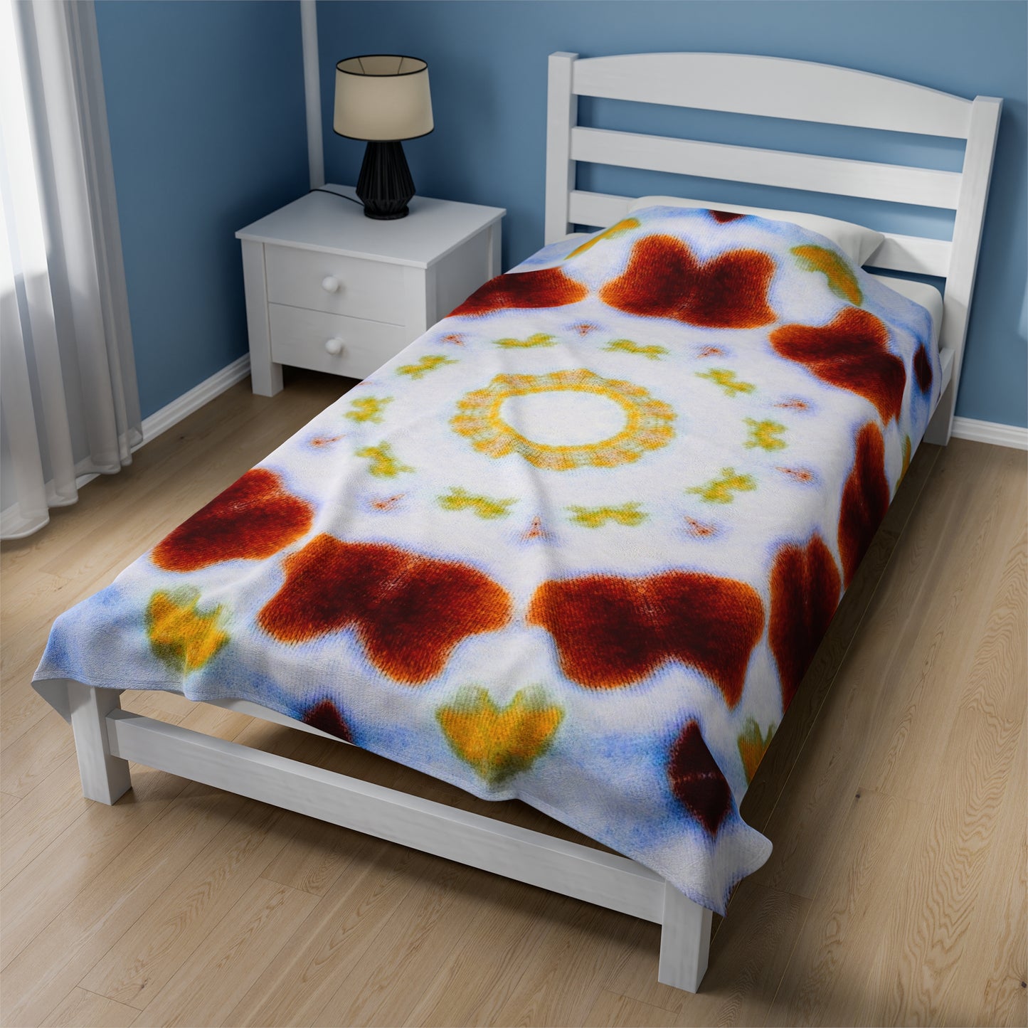 MOSAIC Cymatic Velveteen Plush Blanket