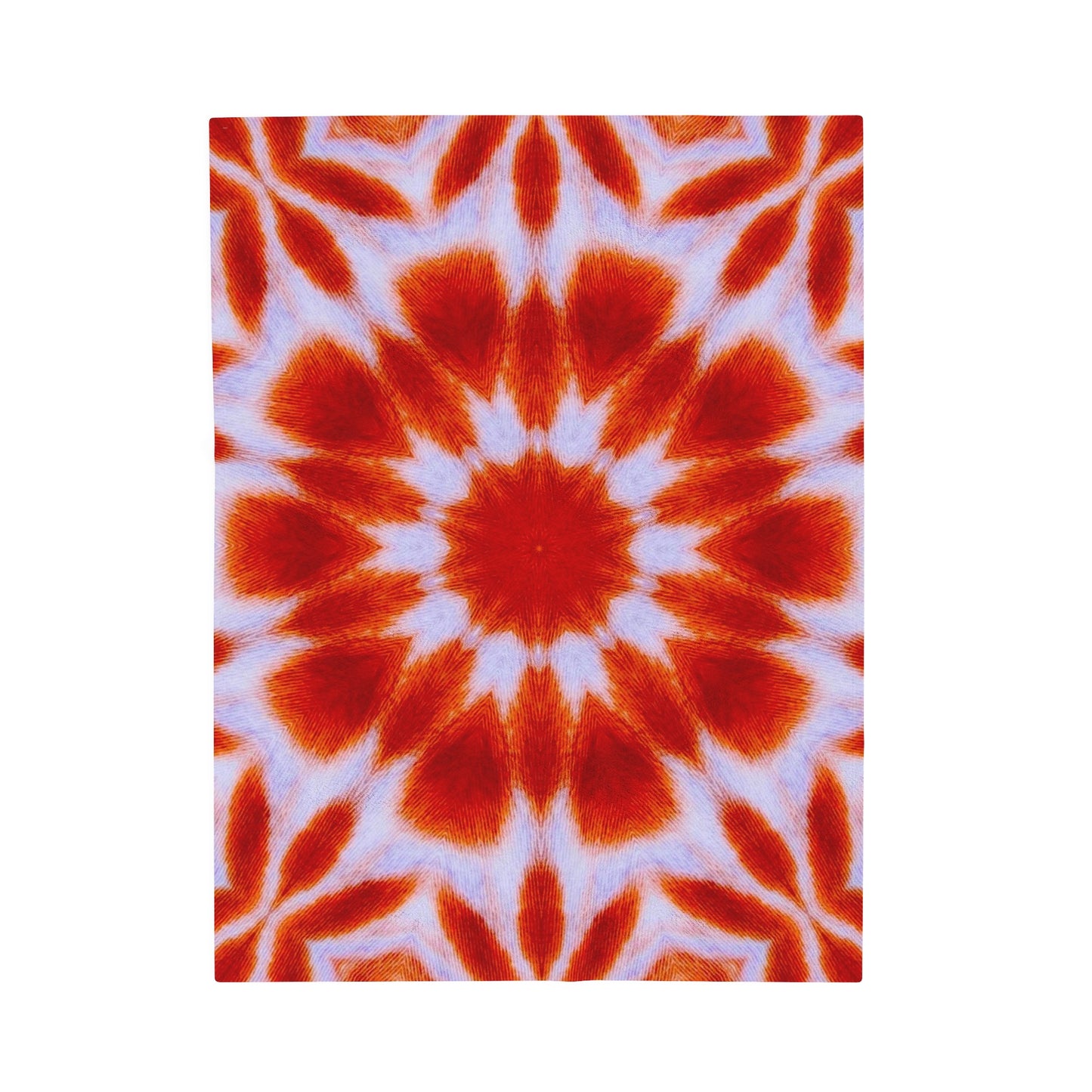 SACRAL Cymatic Velveteen Plush Blanket
