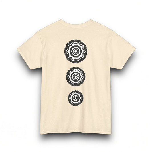 Men's 3ETD Cymatic Print T Shirt (417)