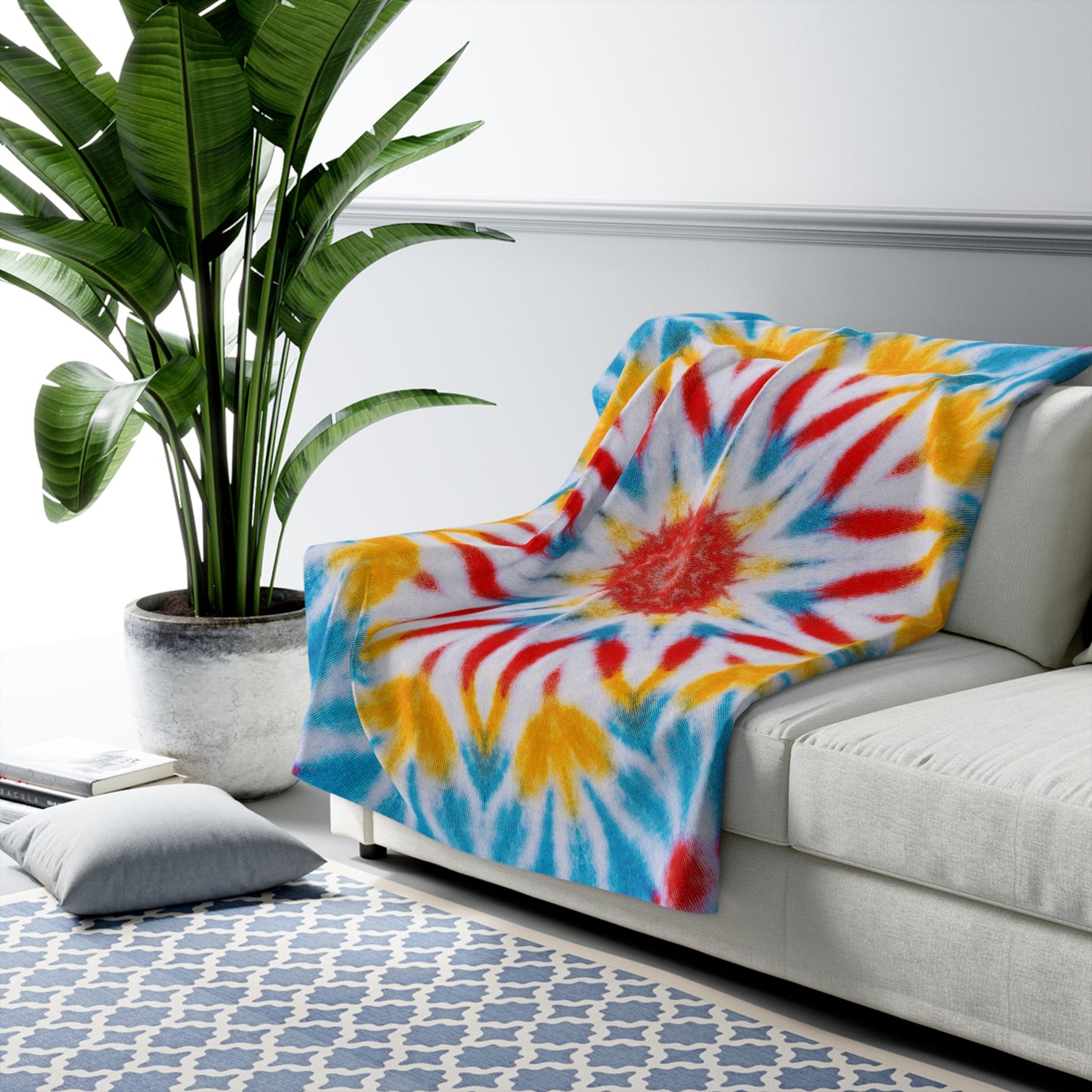 "CRISTOS" Sherpa Fleece Blanket | Cosy Throw for Home Decor & Gifts