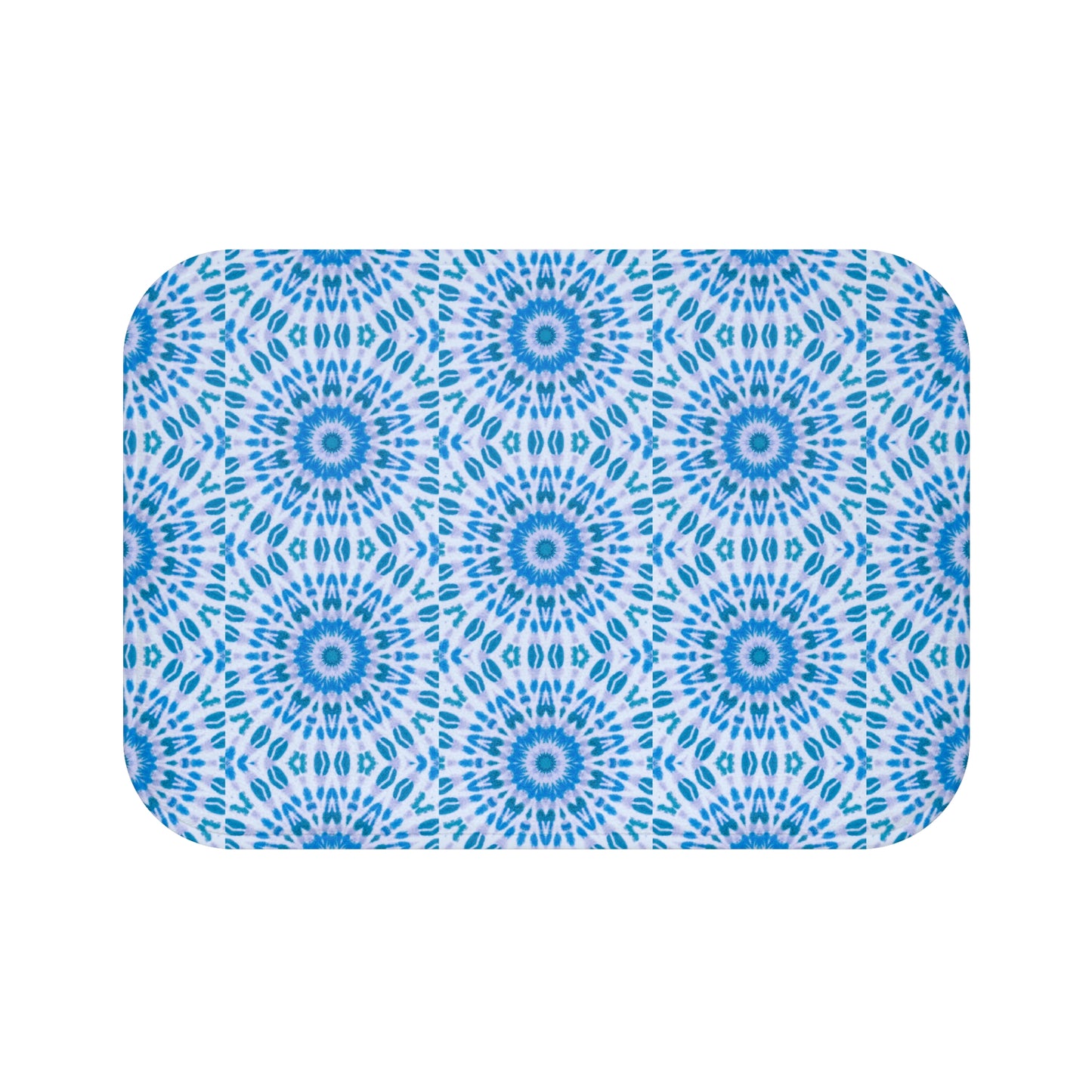"E-VEIL I" Cymatic Print Bath Mat