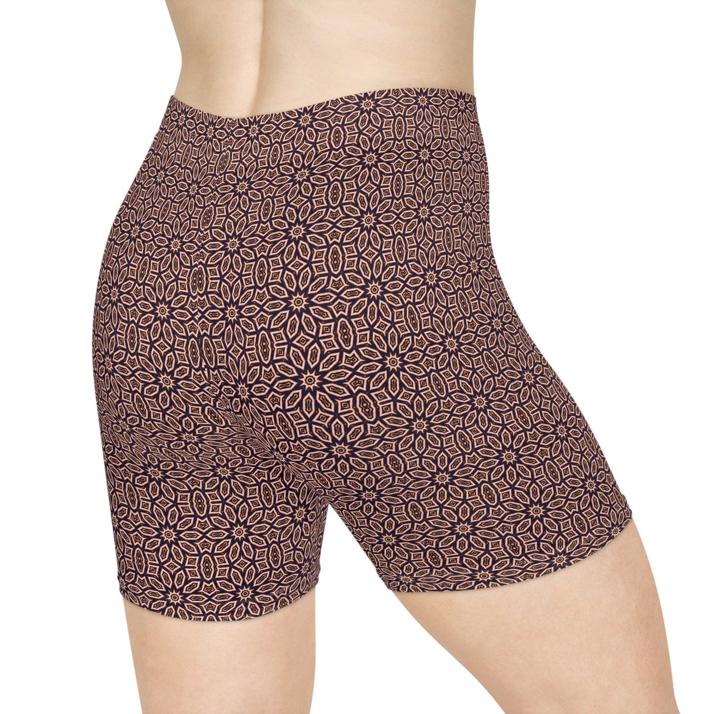 Women's Cymatic AOP Biker Shorts (E-CLPS)