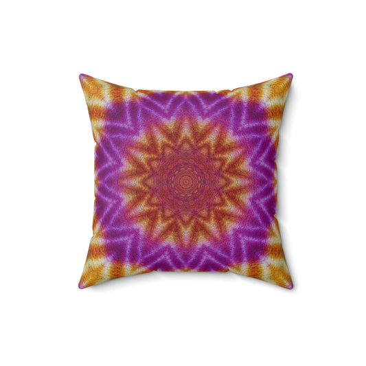 "OST3OS" Cymatic Print Square Cushion