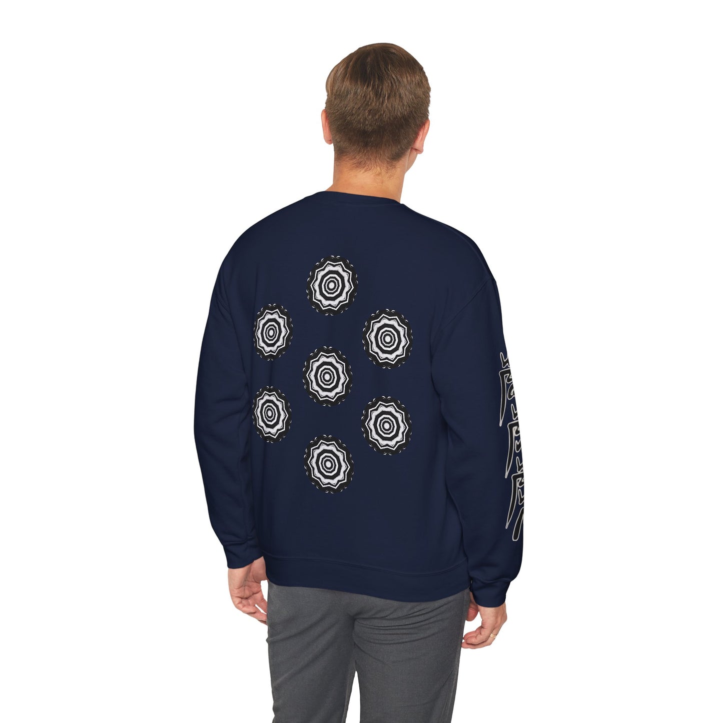 Men's 3ETD Cymatic Print Crewneck (417)
