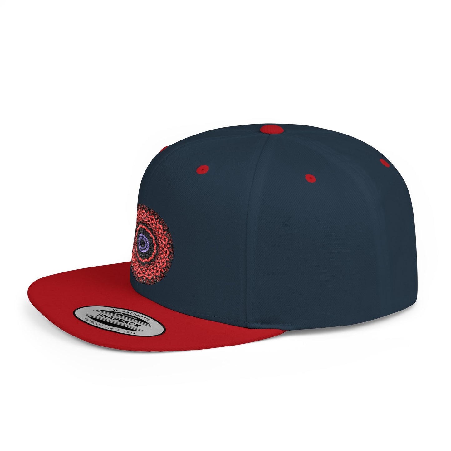 VESI Embroidered Flat Bill Snapback Hat