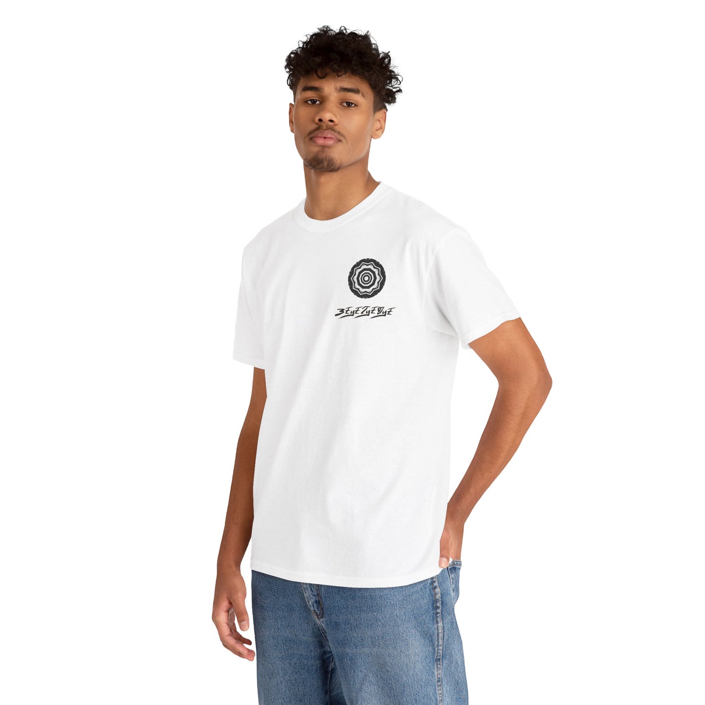 Men's 3ETD Cymatic Print T Shirt (417)