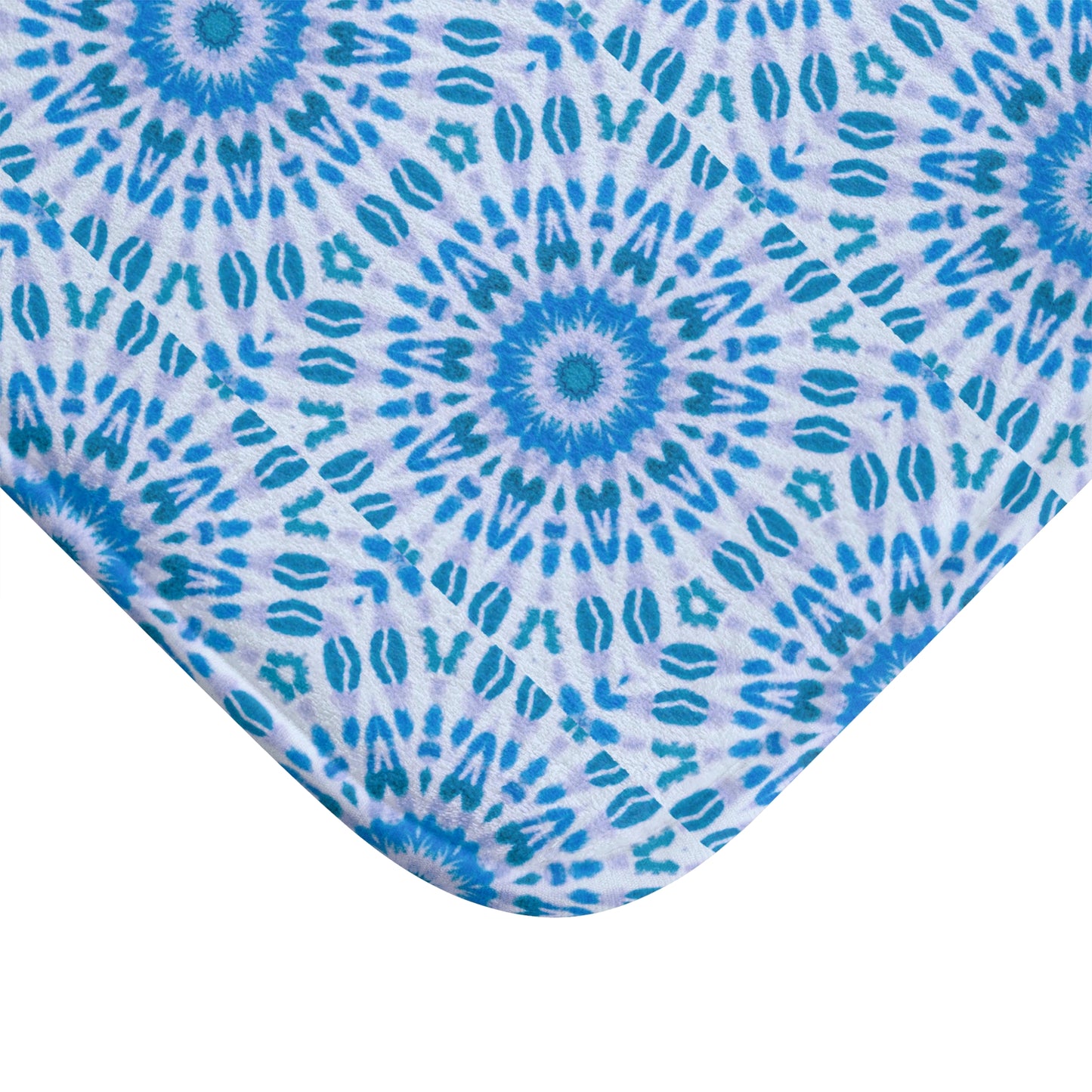 "E-VEIL I" Cymatic Print Bath Mat