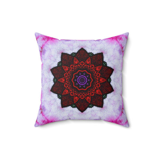 "VESI" Cymatic Print Square Cushion