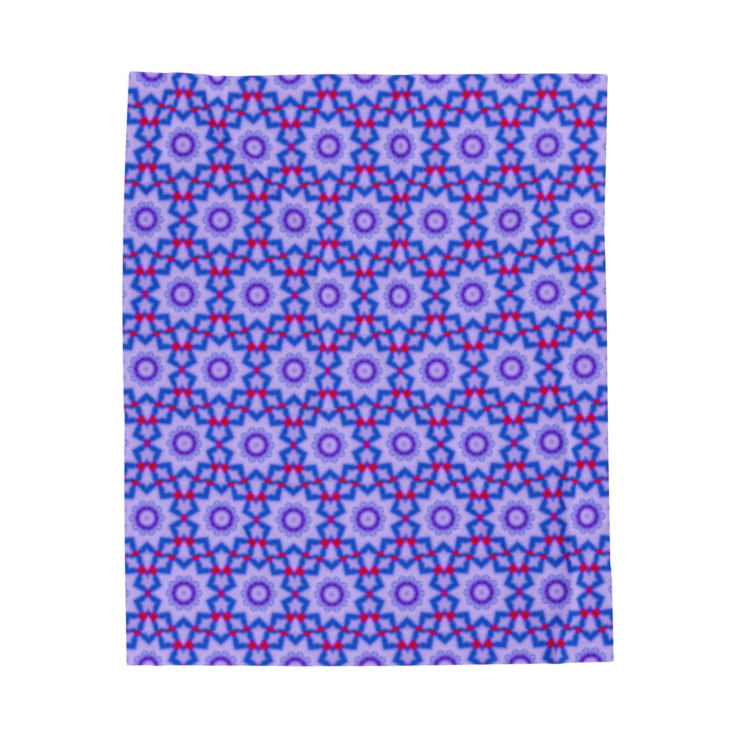 852 Cymatic AOP Velveteen Blanket
