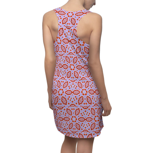 Women’s "HEXA" Cymatic Print Racerback Dress