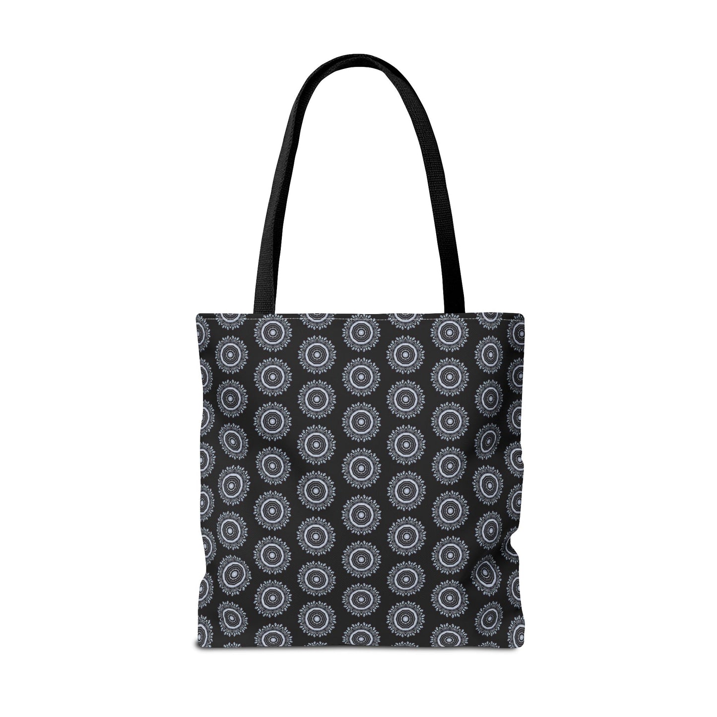 MAYA Cymatic Aop Customisable Tote Bag (Black)