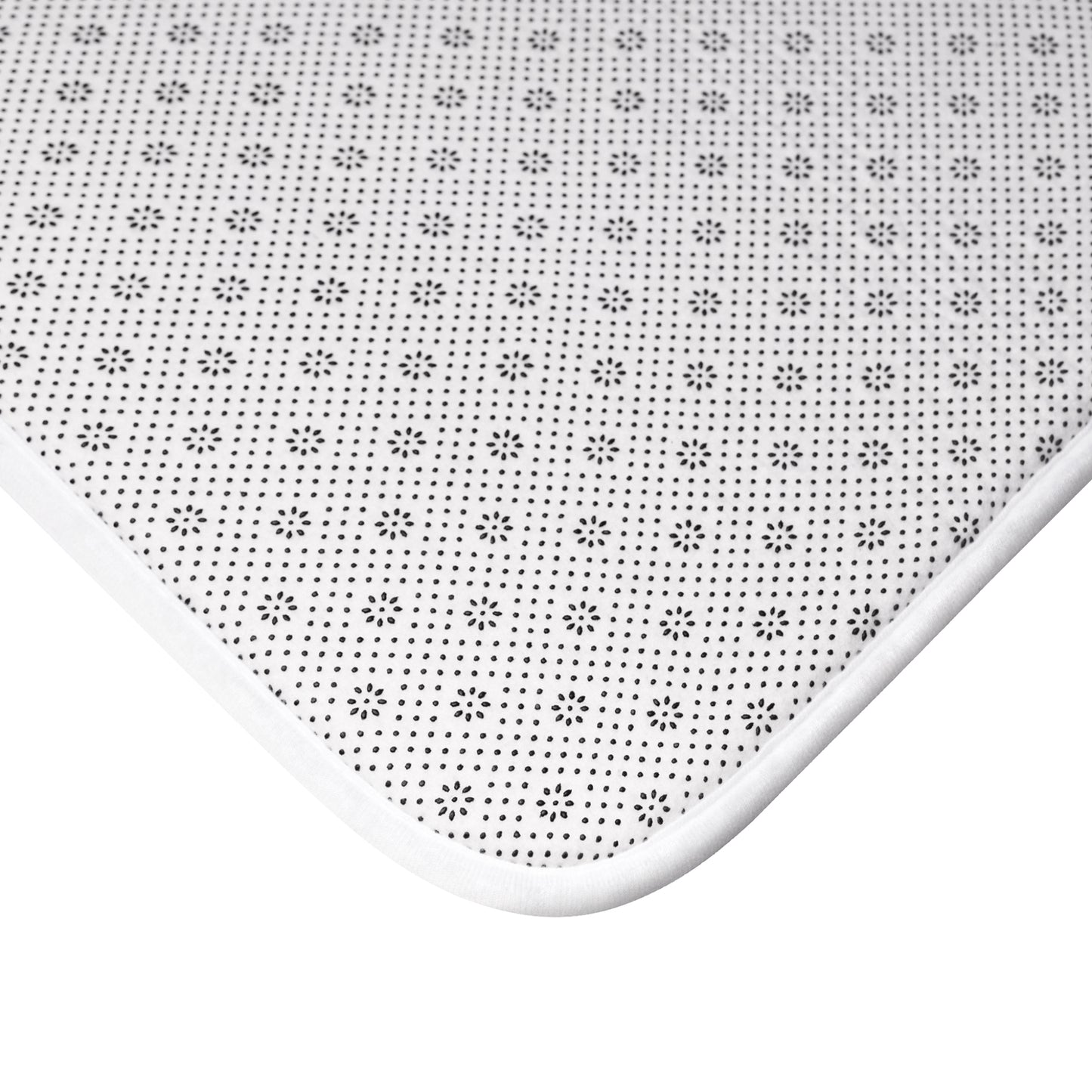 "E-VEIL I" Cymatic Print Bath Mat