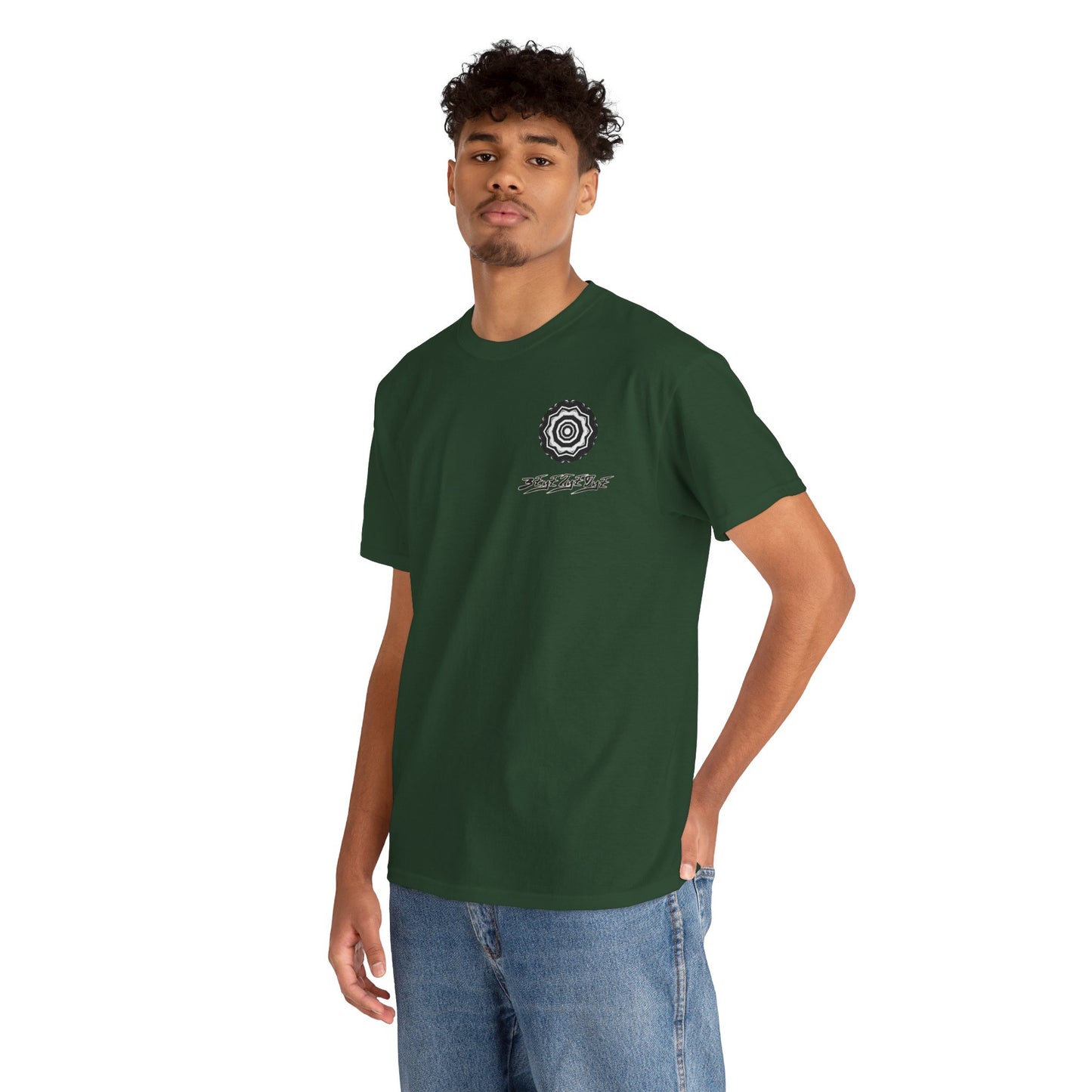 Men's 3ETD Cymatic Print T Shirt (417)