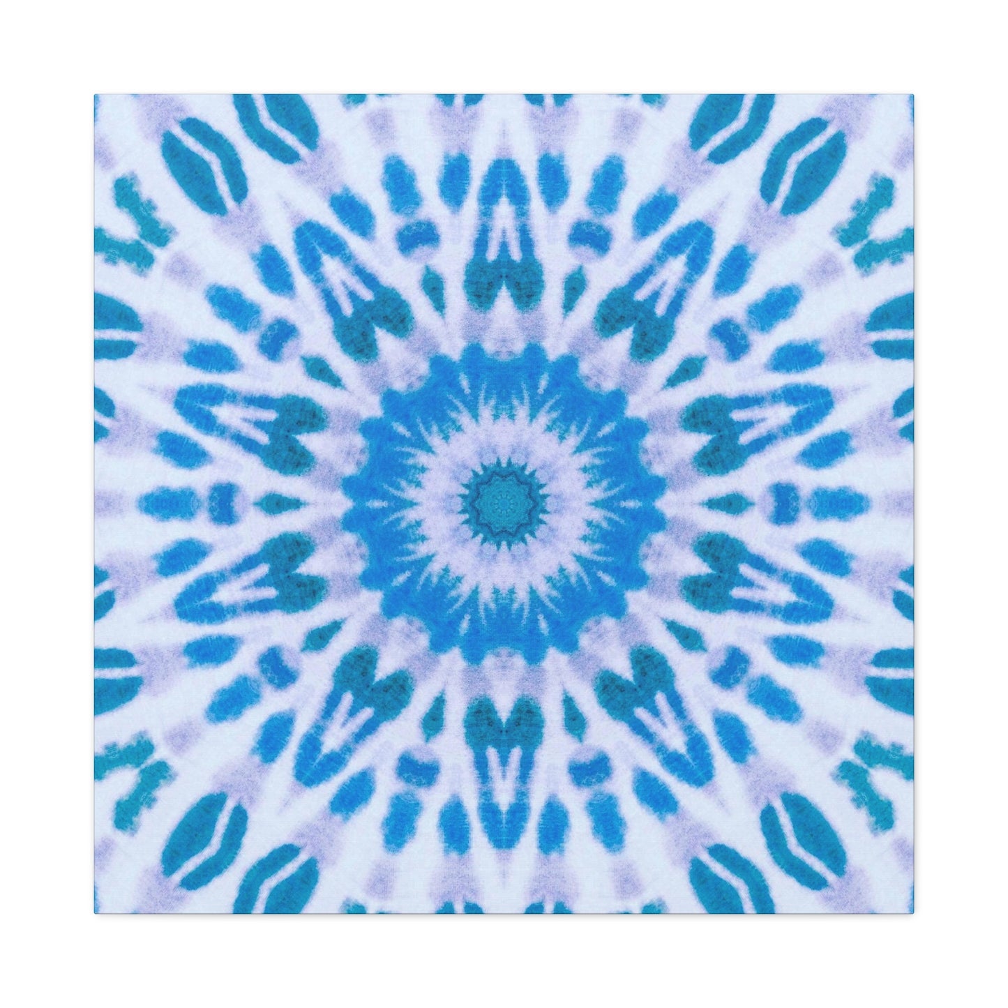 "E-VEIL EYE" Cymatic Canvas Art Print - Stretched Matte 1.25" Gallery Wrap