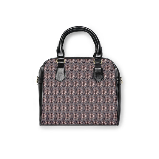A-BYSS Cymatic Aop Pu Shoulder Handbag