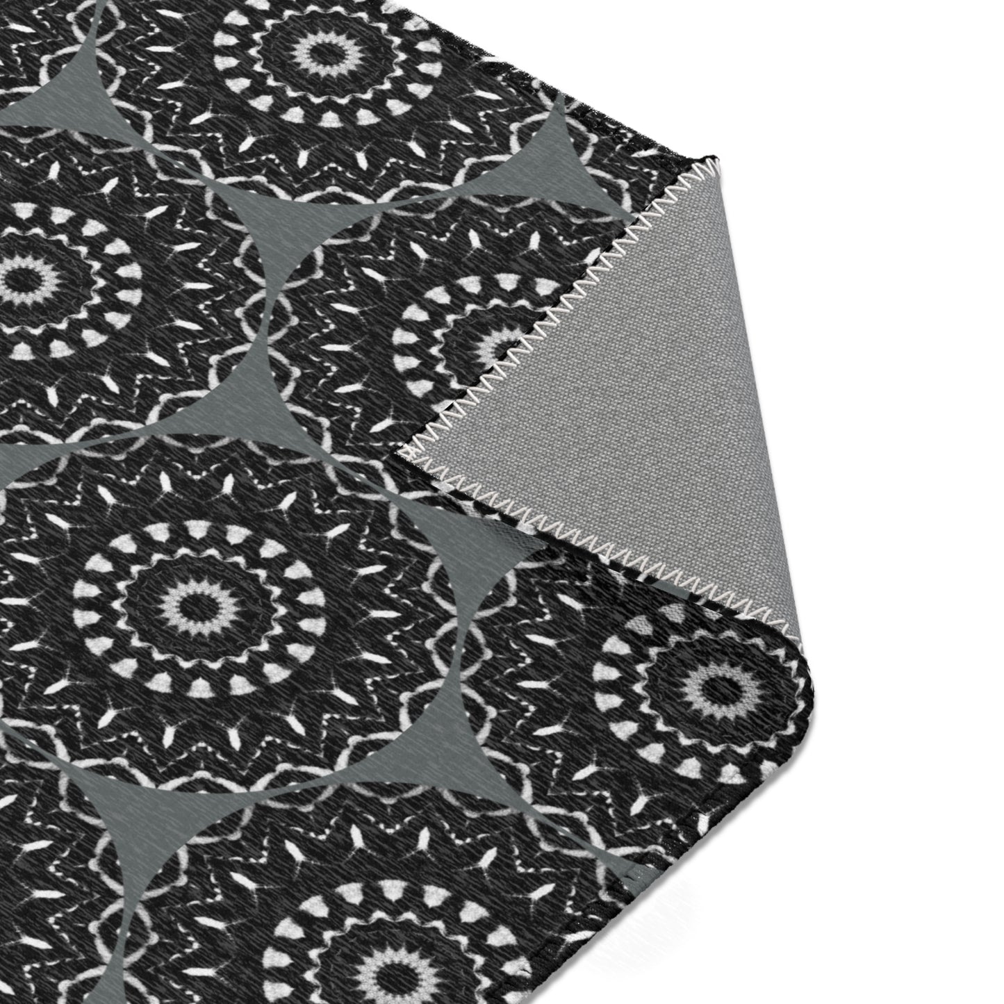 TRIBAL Cymatic Area Rug (Dark Grey) - Modern Home Decor