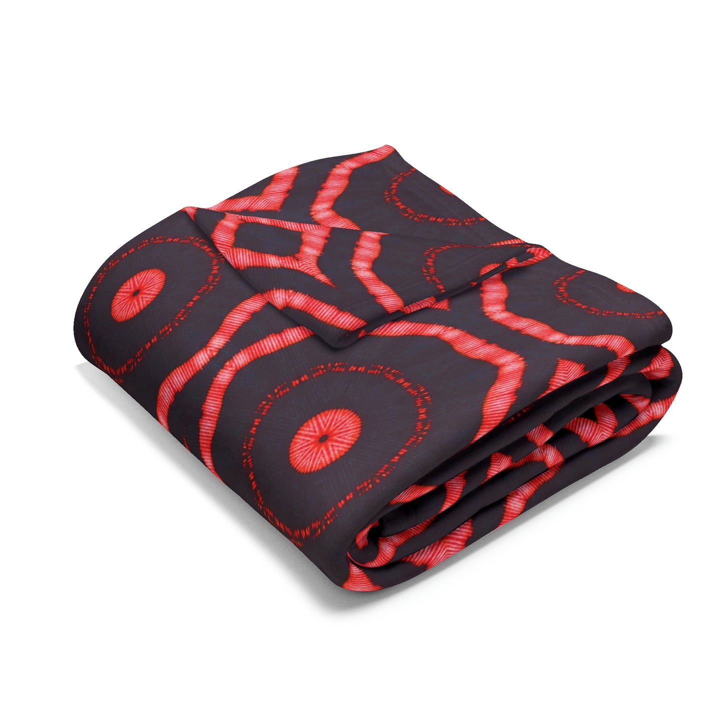 396 Cymatic AOP Arctic Fleece Blanket