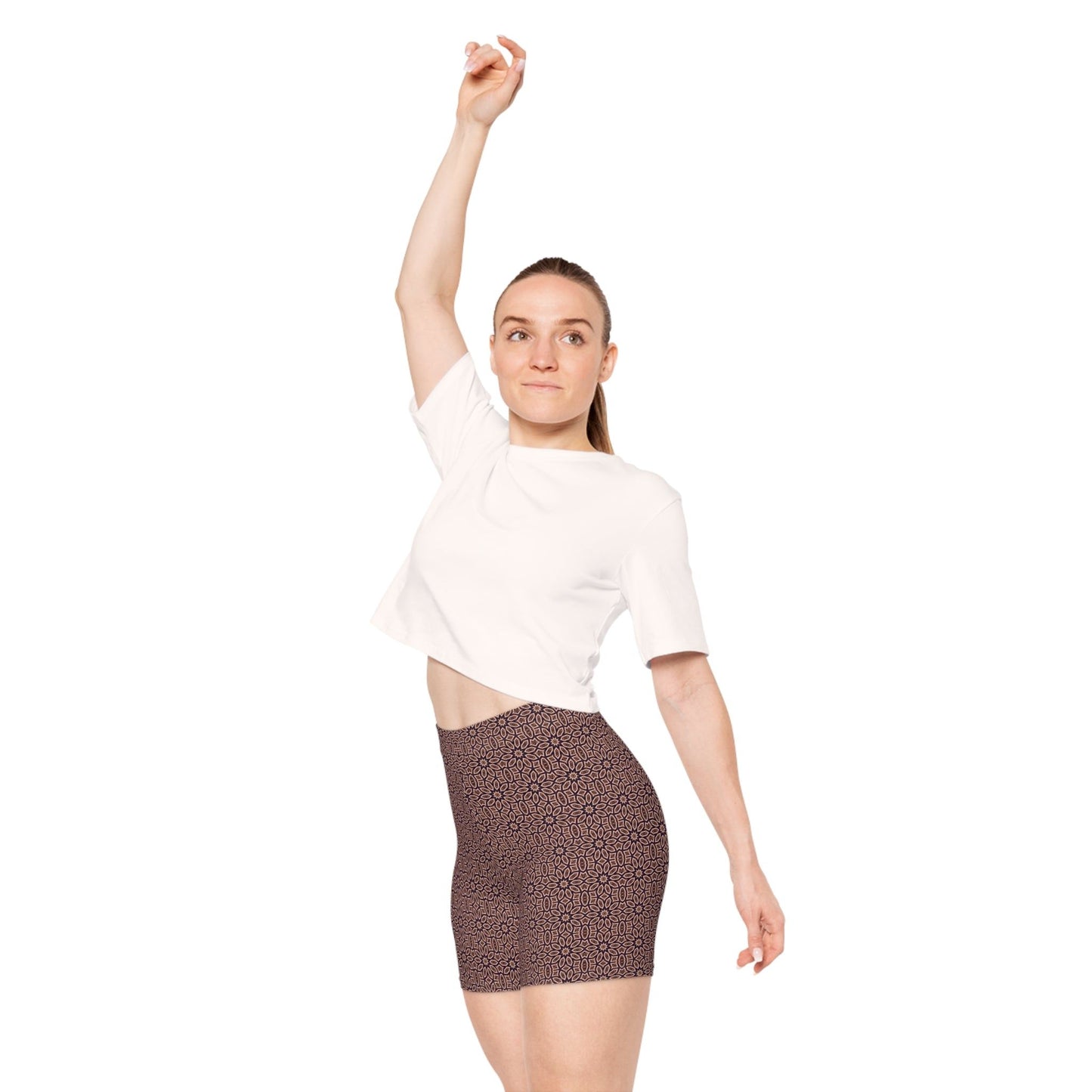 Women's Cymatic AOP Biker Shorts (E-CLPS)