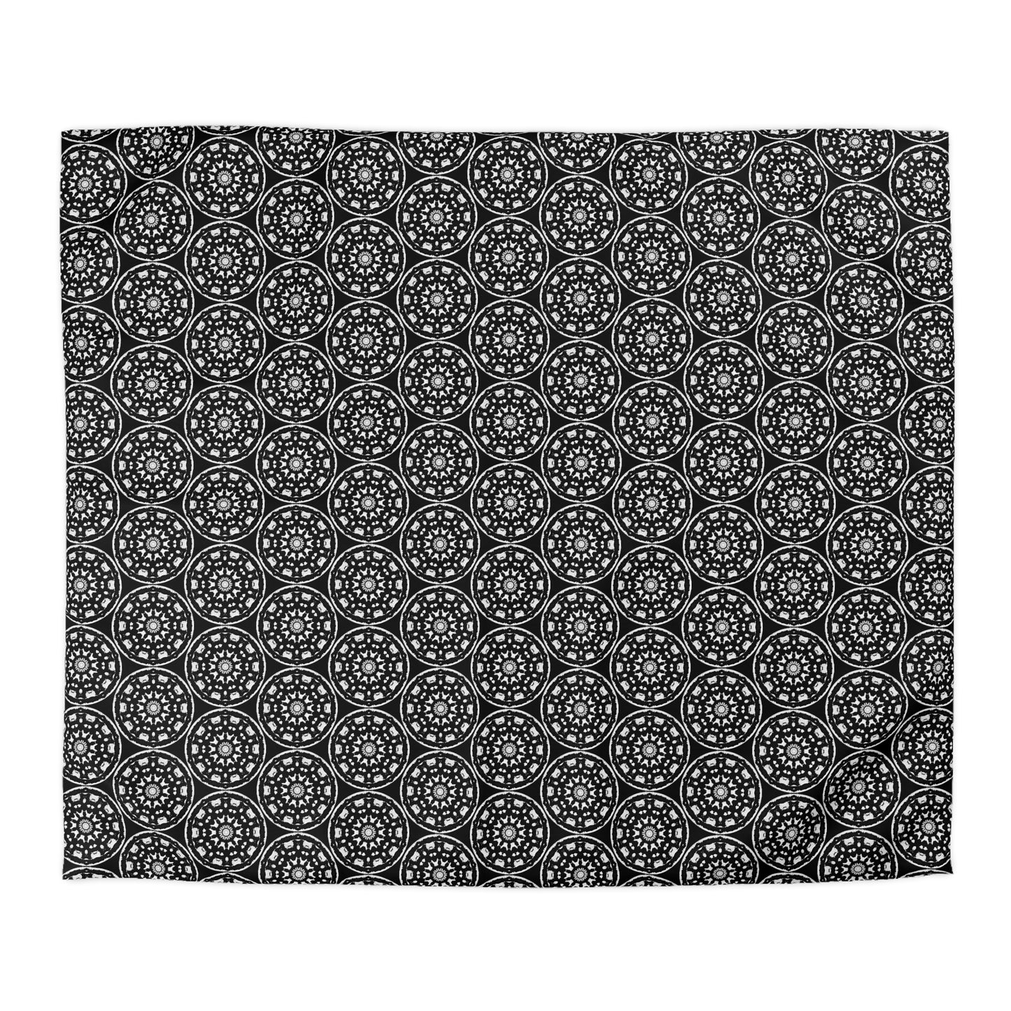 "STMPUNK" Cymatic Duvet Cover (Black) - Housewarming