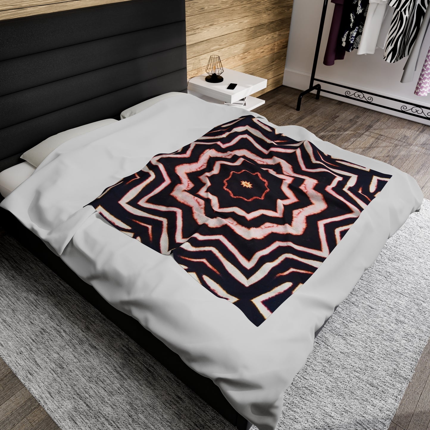 A-BYSS Cymatic Velveteen Blanket