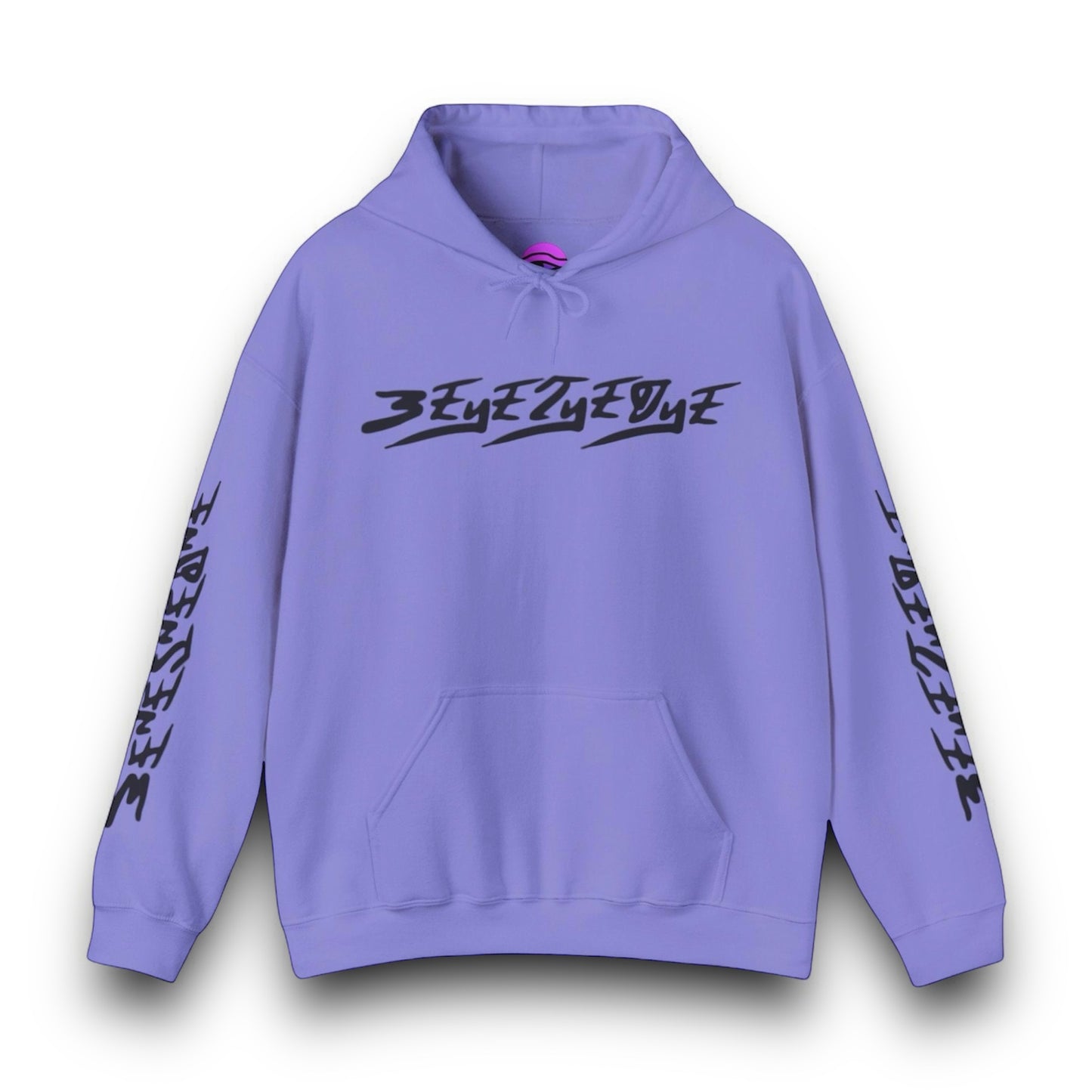 Unisex 3ETD "HYP3R" Cymatic Print Hoodie