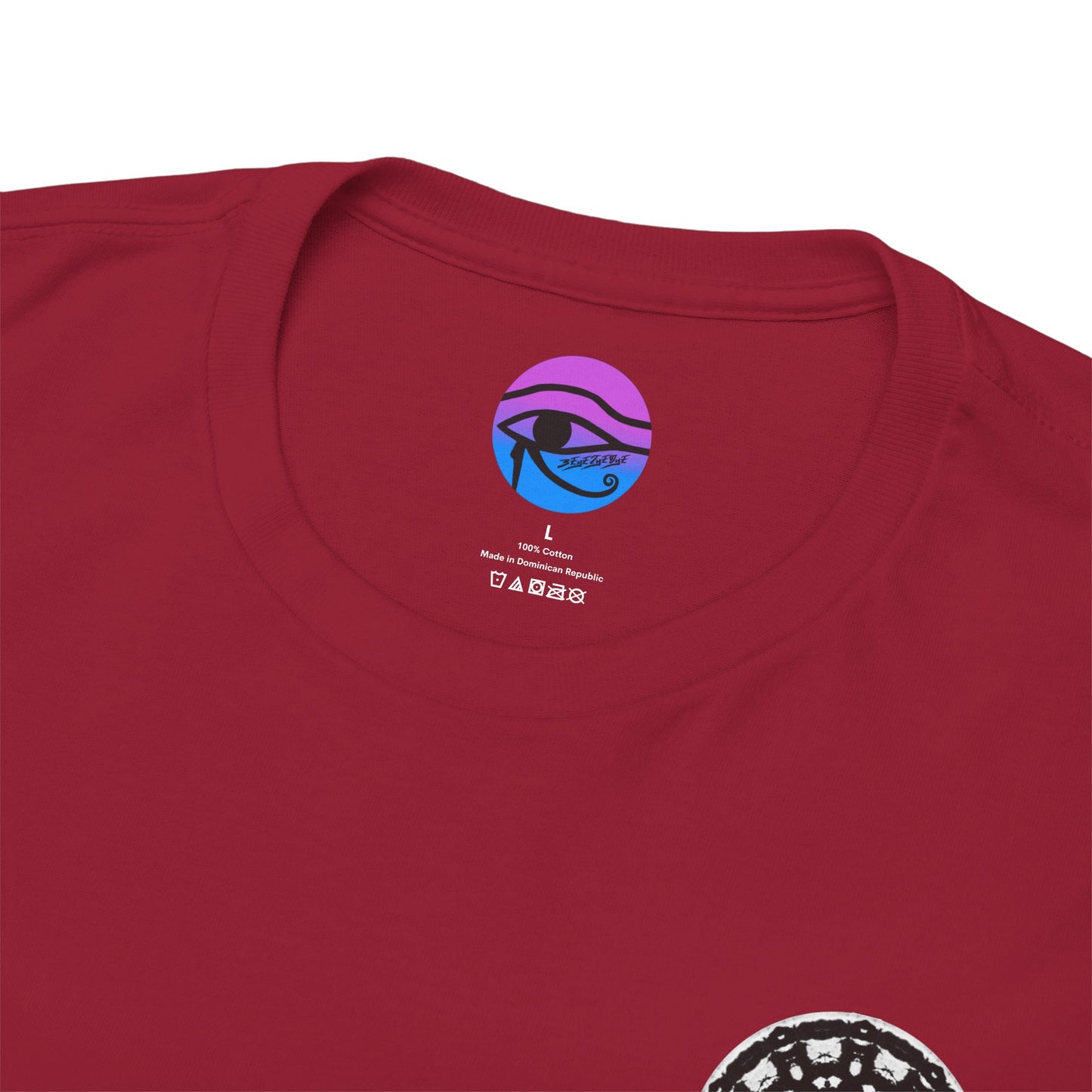 Men's 3ETD Cymatic Print T Shirt (STMPUNK)