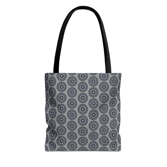 MAYA Cymatic Aop Customisable Tote Bag (Grey)