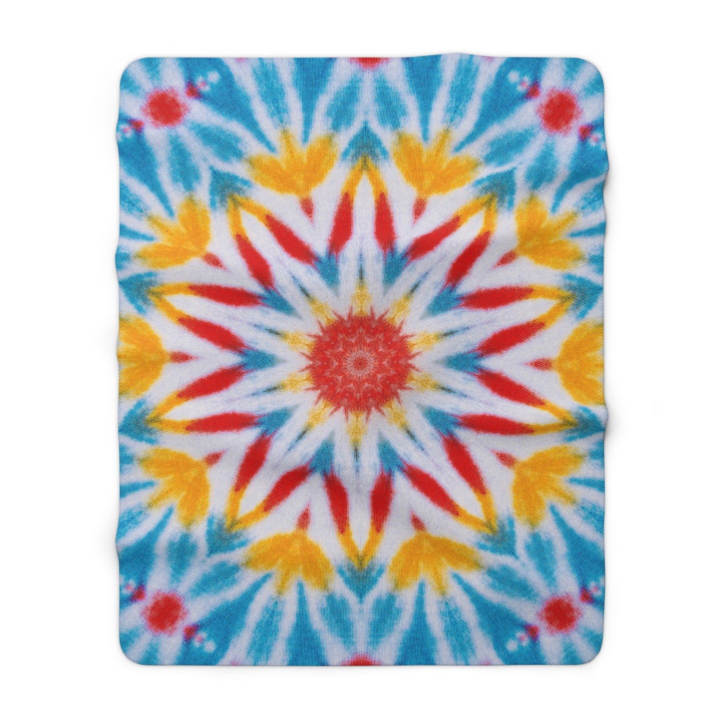 "CRISTOS" Cymatic Sherpa Fleece Blanket