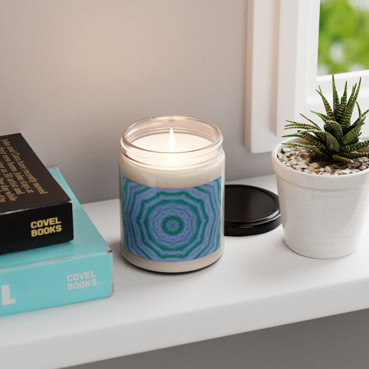 "GR33N3RY" Scented Soy Candle