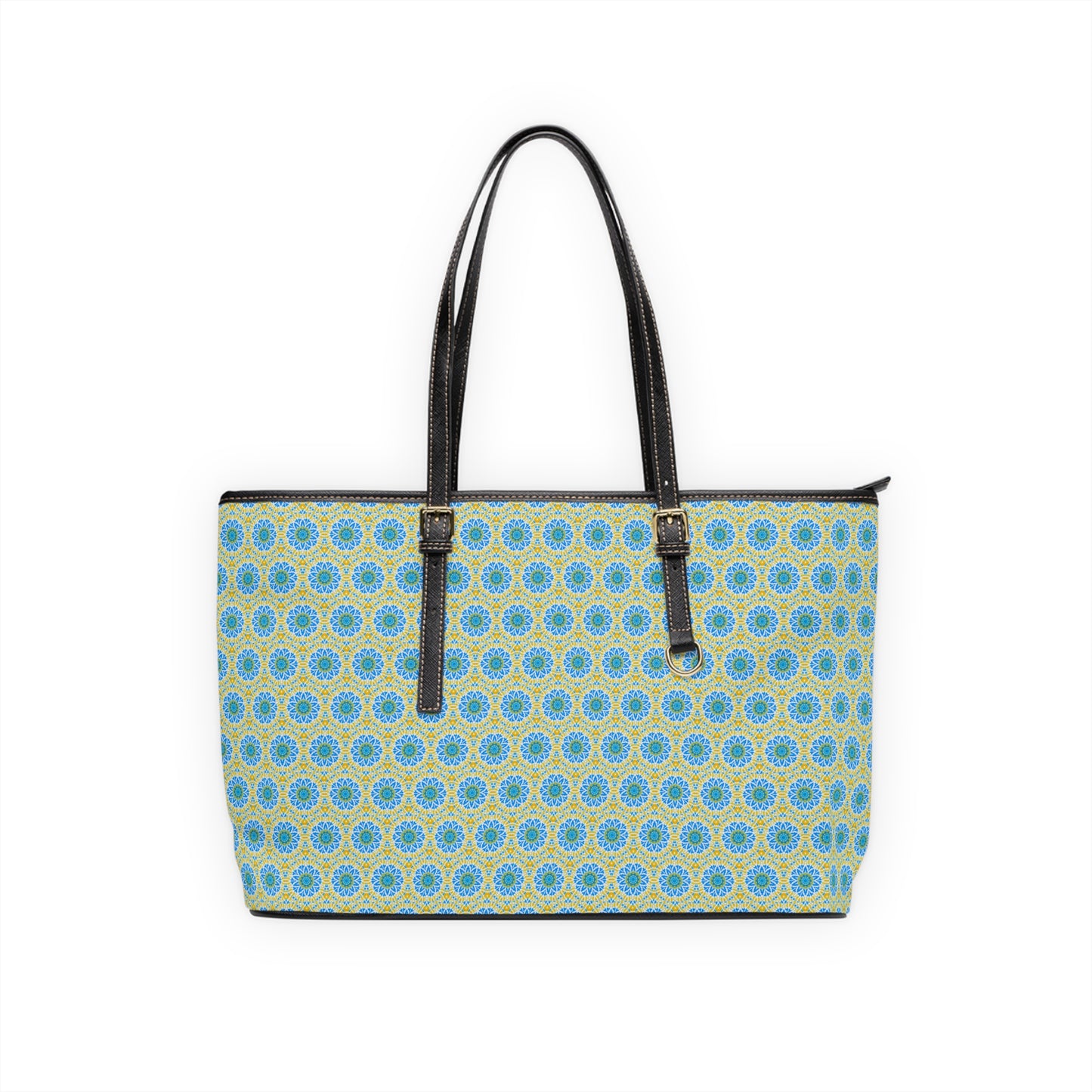 GETA Cymatic Aop Pu Leather Shoulder Bag