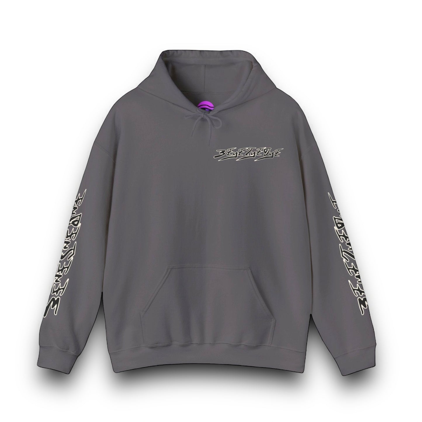 Men's 3ETD Noir "STMPUNK" Print Hoodie