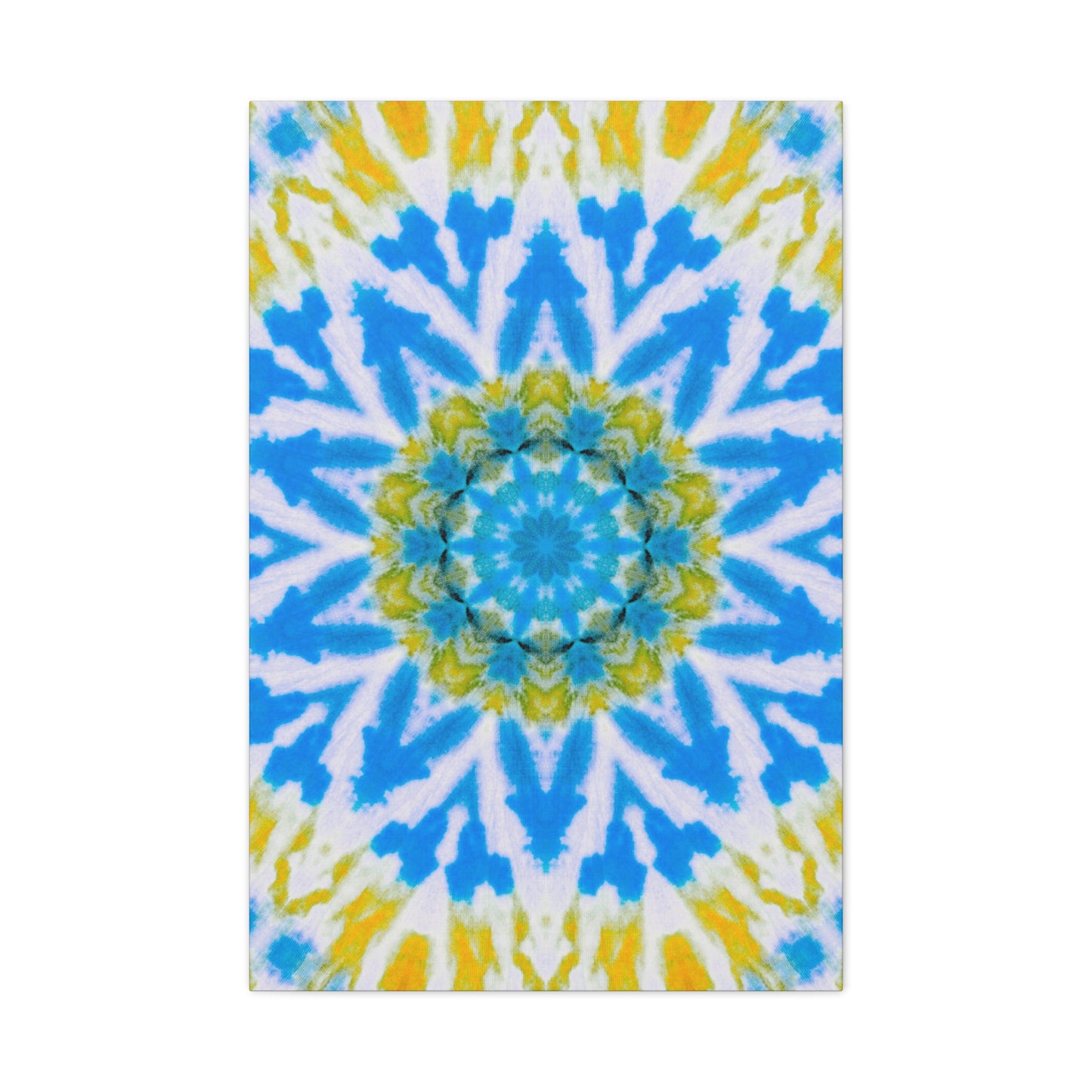 "GETA" Cymatic Canvas Art Print - Stretched Matte 1.25" Gallery Wrap