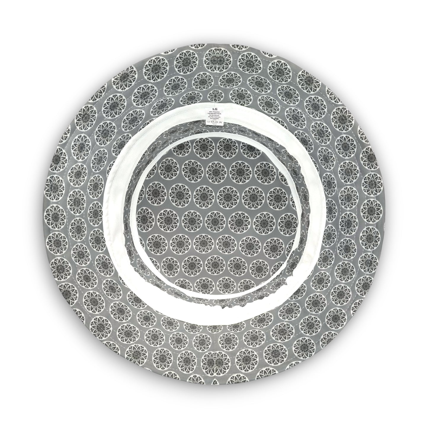 GETA Cymatic AOP Bucket Hat (Grey)