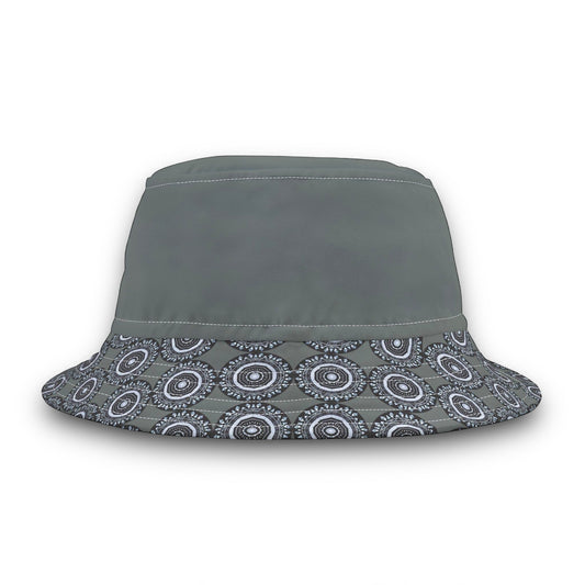 MAYA Cymatic Prt Bucket Hat (Dark Grey)